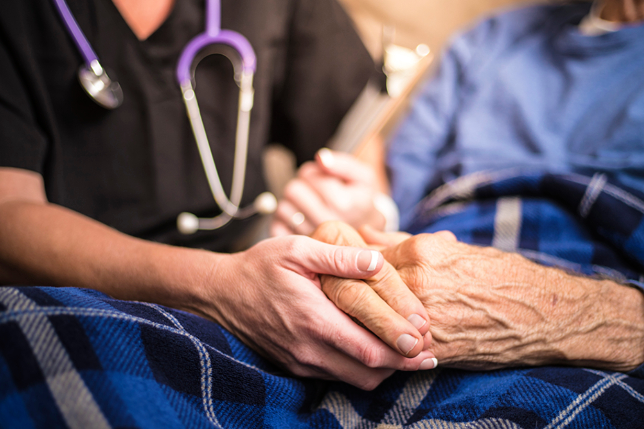 Hospice Care Hands