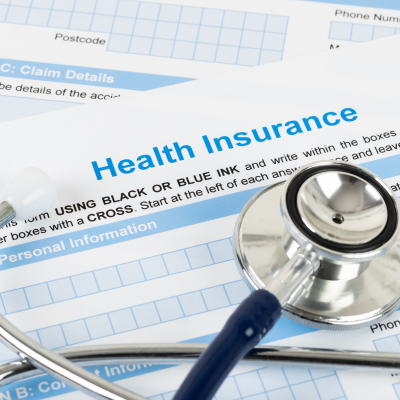 Health insurance stock photo.